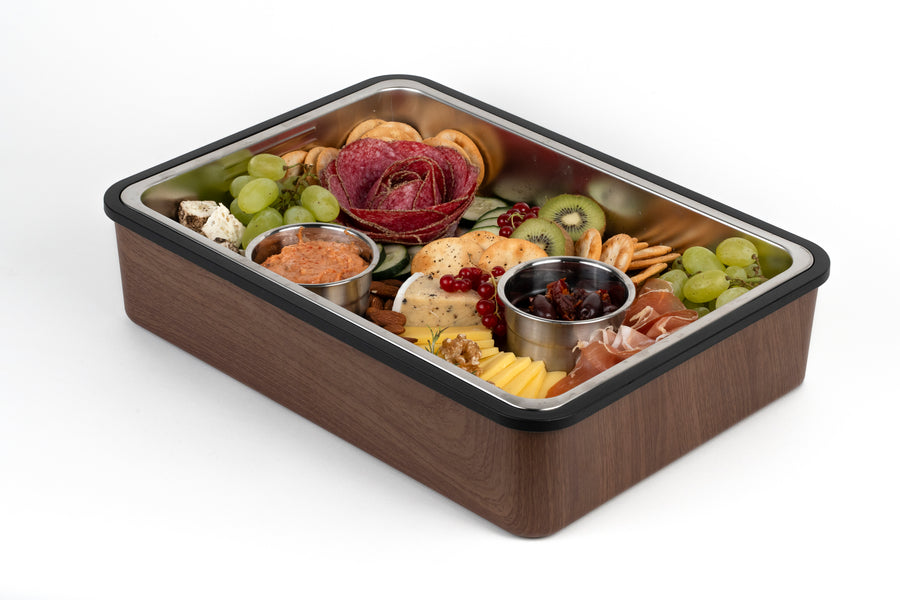 Walnut Finish Platterbox – Platterbox